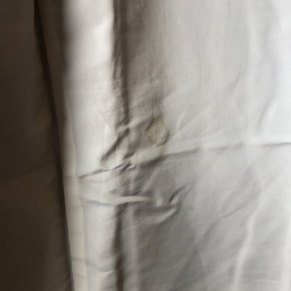 Vintage navy polyester kimono with small print detail - Picture 9 of 10